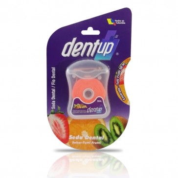 Fio Dental Dentup 50m | Tutti Frutti | 2 unidades