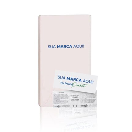 FIO DENTAL POCKET FRESH E GO – PERSONALIZADO COM A SUA MARCA – 500 SACHÊS